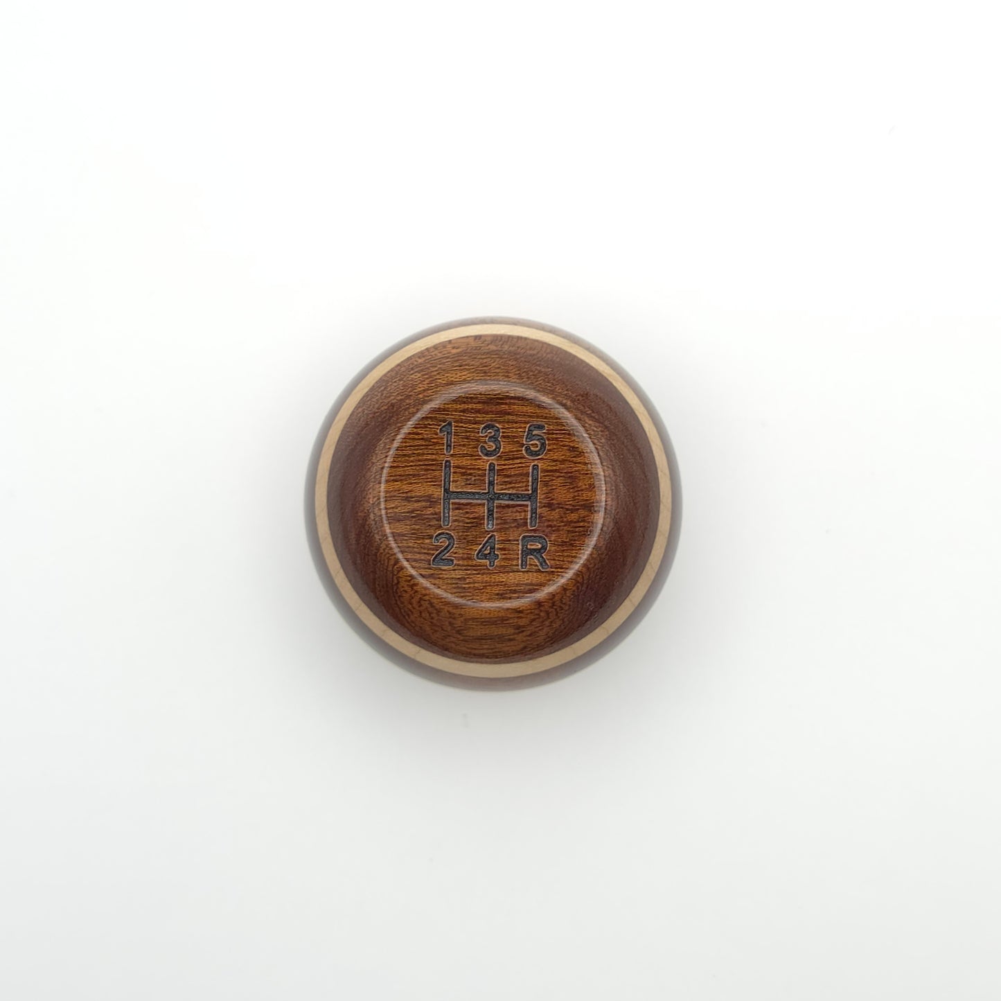 Six Three Sapele and Maple Gear Knob {RM45}