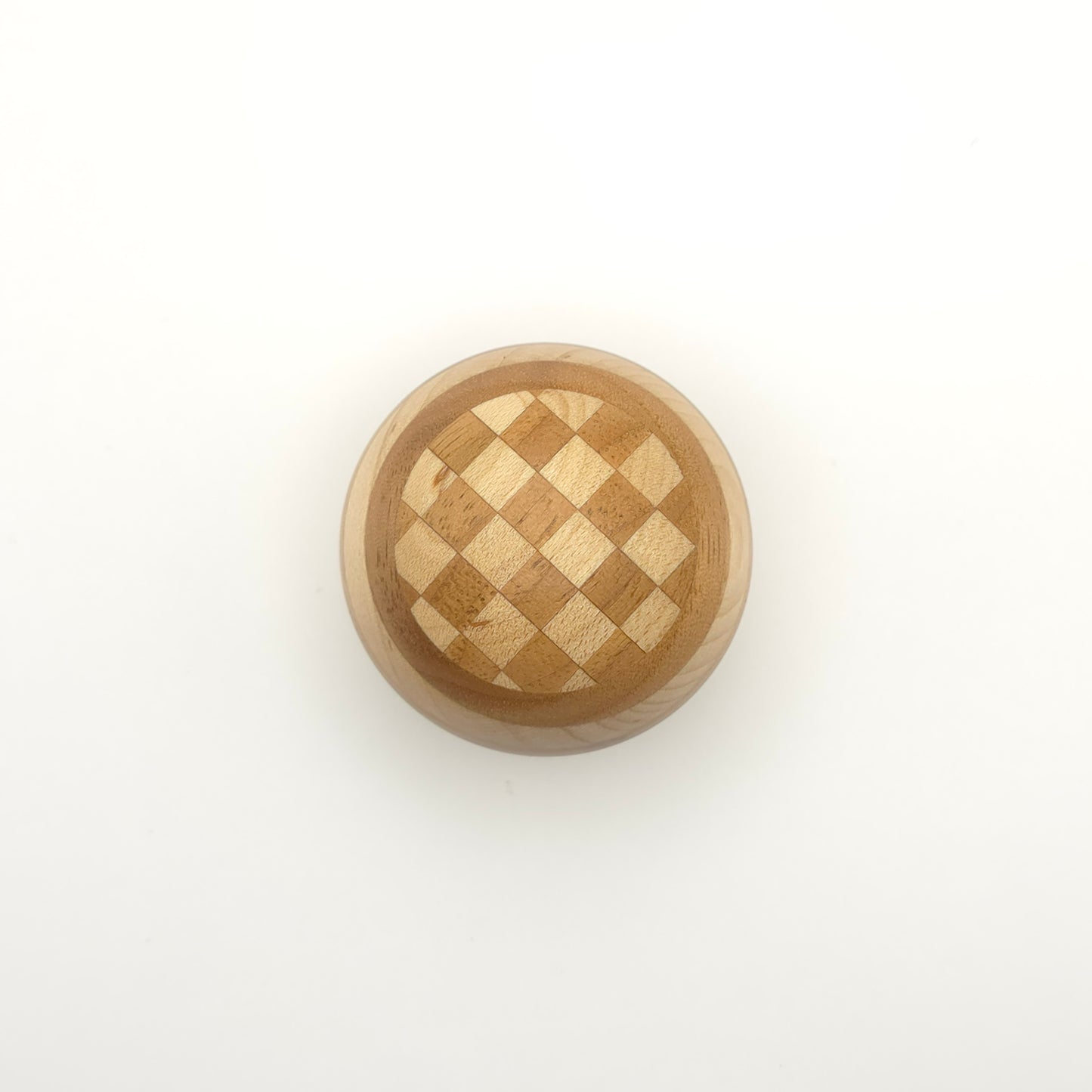 Checkered Walnut and Maple Gear Knob {RM49}