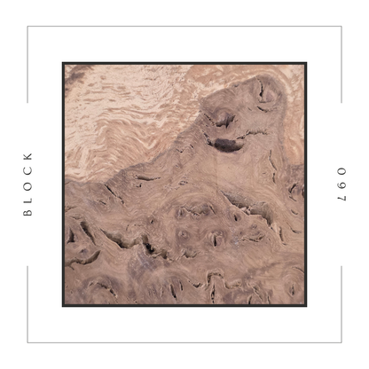 Oak Burl Block - 097
