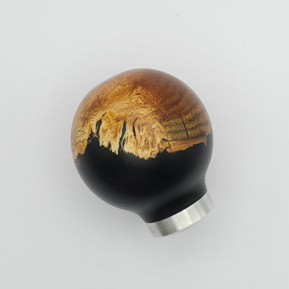 Resin and Burl Gear Knob - Shouldered {RM10}