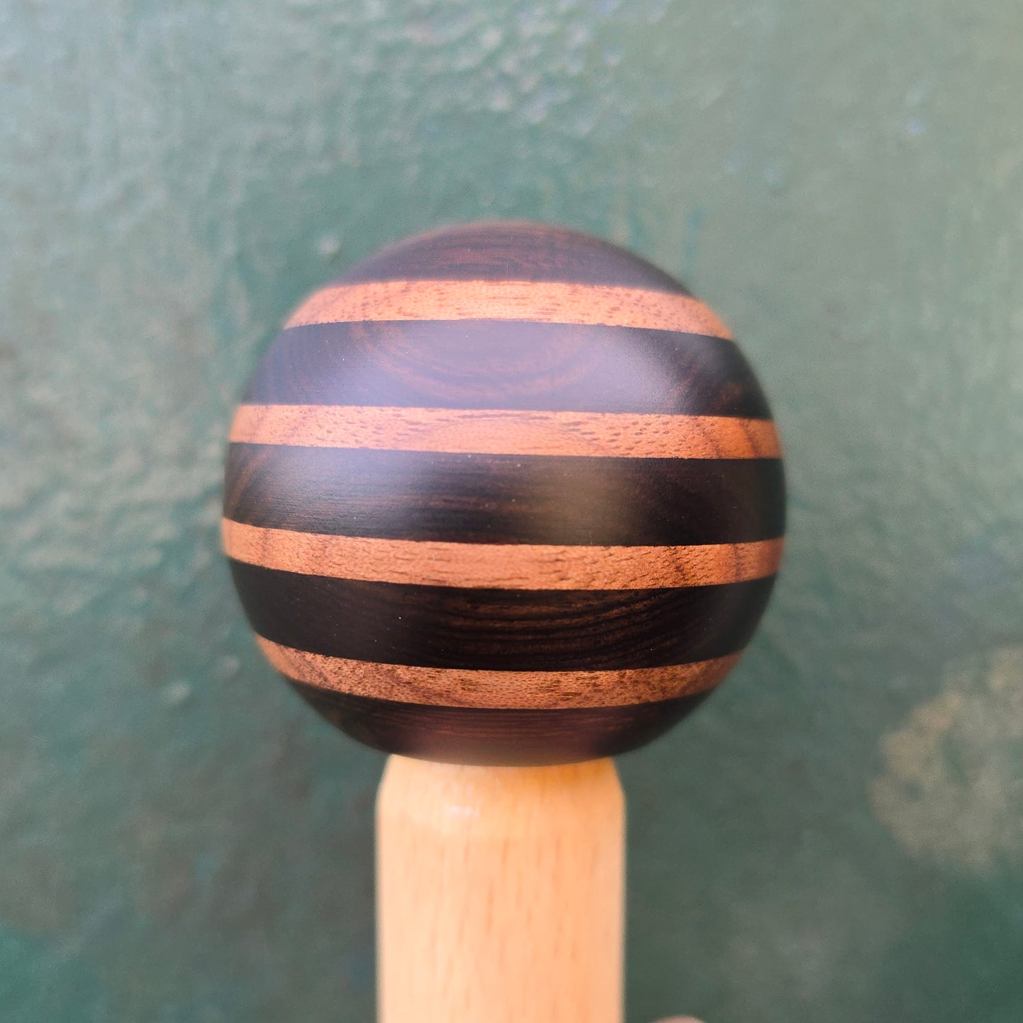 Six Three - African Blackwood and Walnut Gear Knob - Full Ball {RMC31}