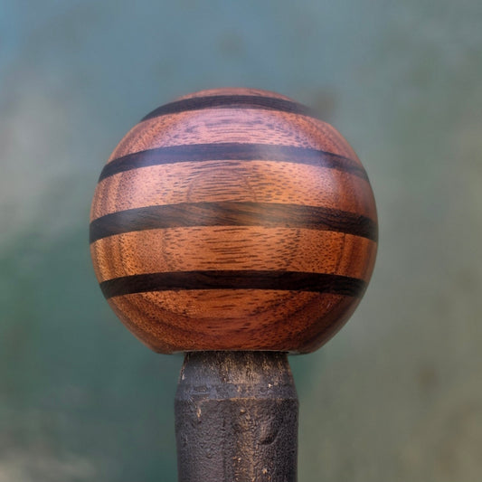 Six Three - Walnut and African Blackwood Gear Knob - Full Ball {RMC30}