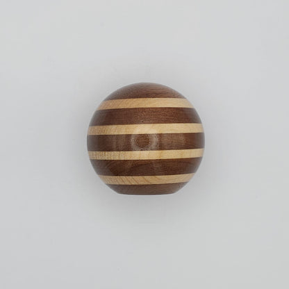 Six Three Walnut and Maple Gear Knob - Full Ball {RM16}