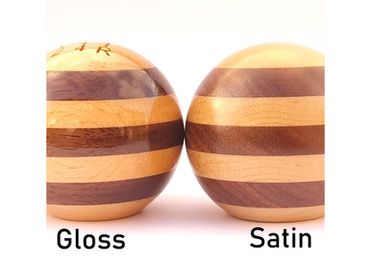 Six Three - Walnut and Maple Gear Knob