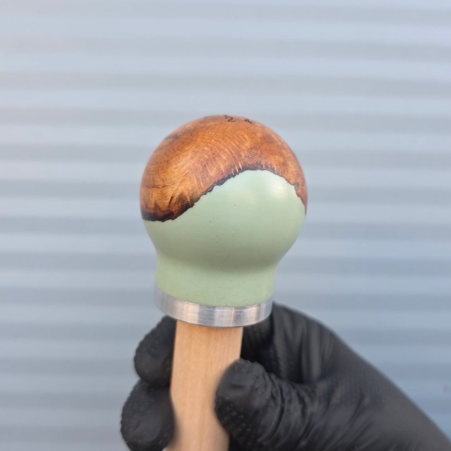 Resin and Burl Gear Knob - Lift Reverse {RM62}