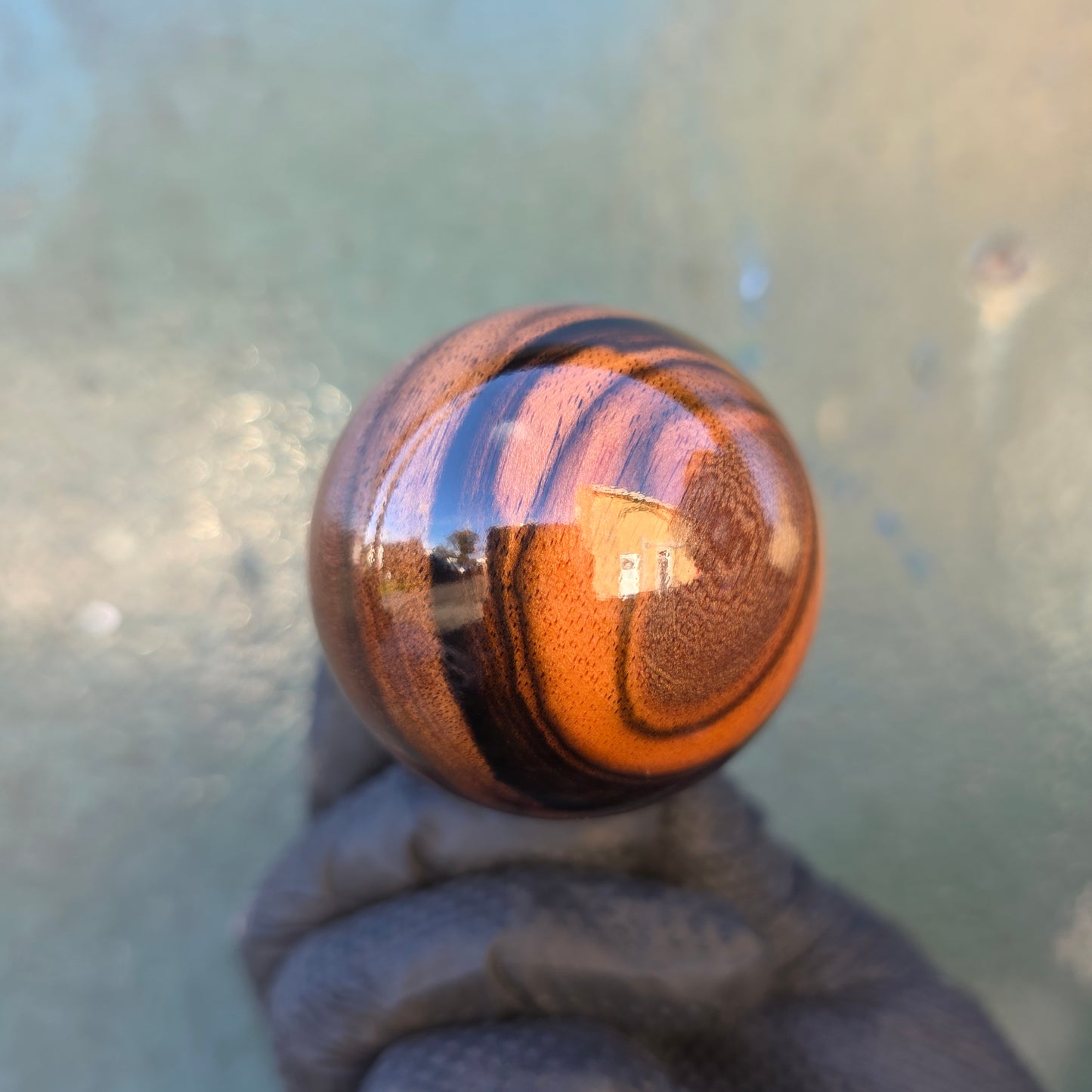 Mun Ebony Gear Knob - Full Ball {RMC37}