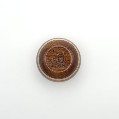 Six Three Sapele and Maple Gear Knob {RM45}