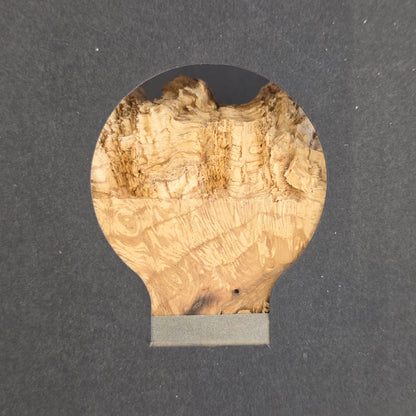 Oak Resin Burl Block - 098