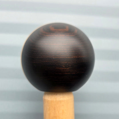 Hardwood and Veneer - African Blackwood + Black, Natural, Red - Full Ball {RM70}