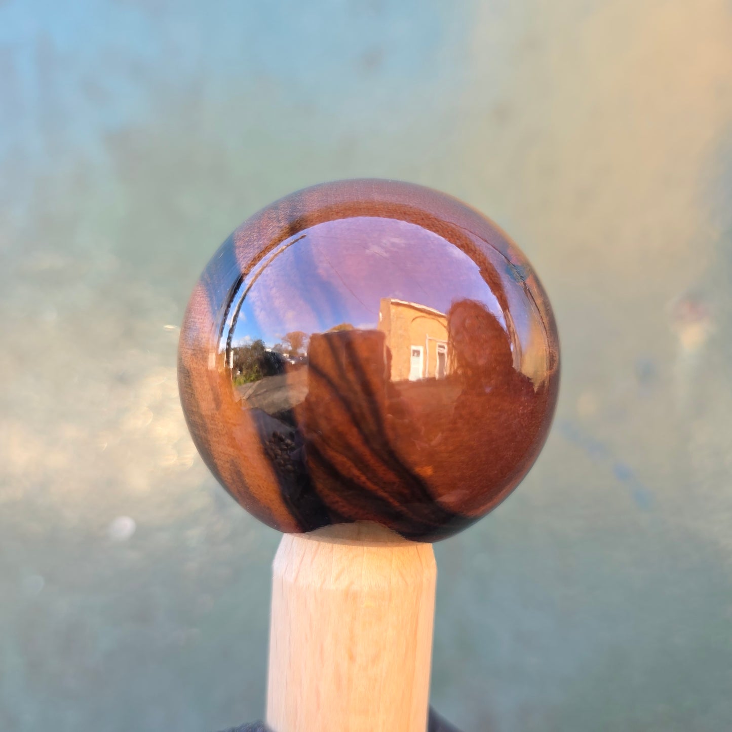 Mun Ebony Gear Knob - Full Ball {RMC36}