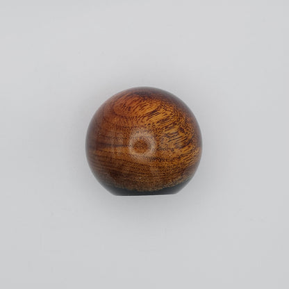 Resin and Burl Gear Knob - Full Ball {RM19}