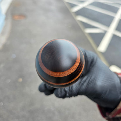 Six Three - African Blackwood and Walnut Gear Knob -  Shouldered {RMC42}