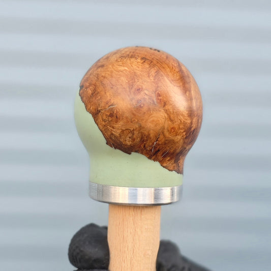 Resin and Burl Gear Knob - Lift Reverse {RM62}