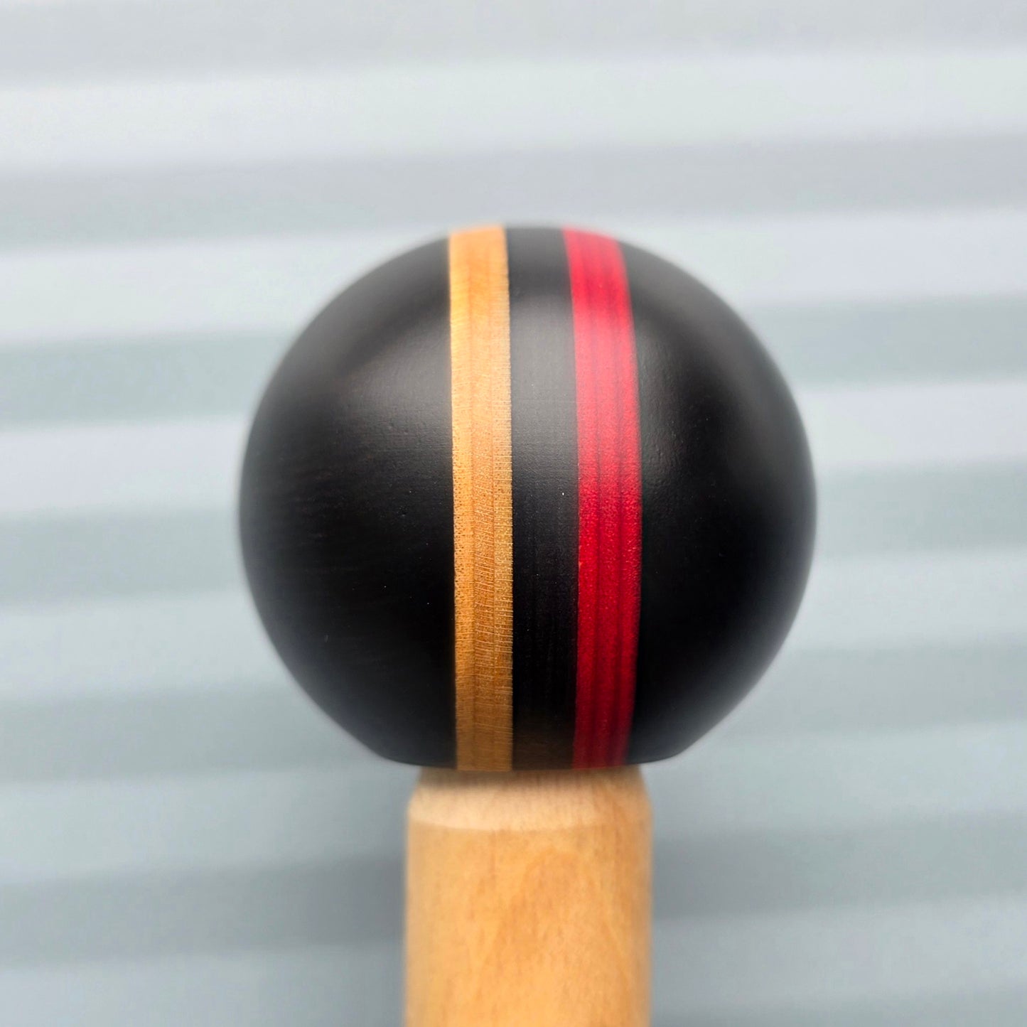 Hardwood and Veneer - African Blackwood + Black, Natural, Red - Full Ball {RM70}