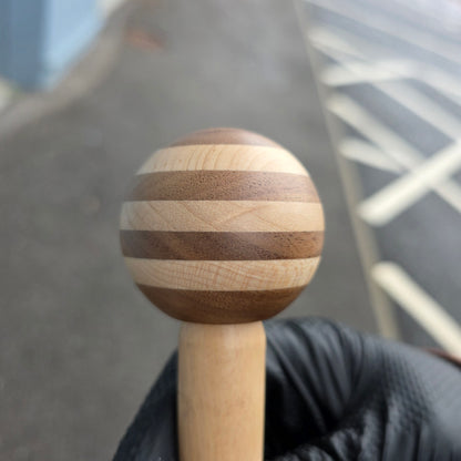 Six Six - Walnut and Maple Gear Knob -  Full Ball {RMC40}