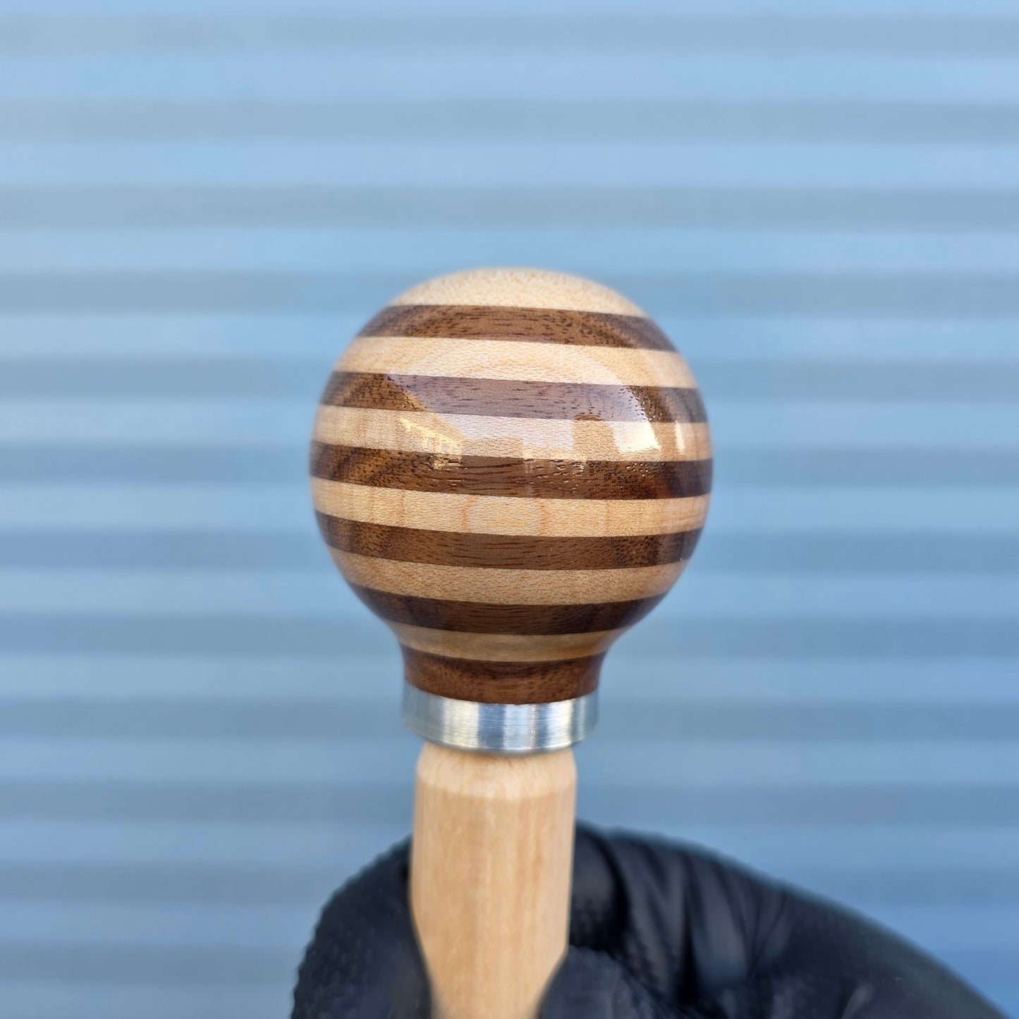 Four Four - Maple and Walnut Gear Knob -  Shouldered {RMC38}